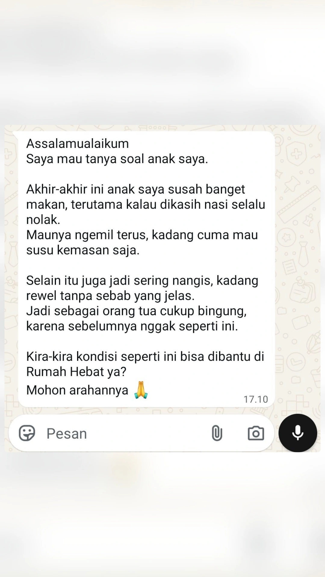 Hasil Terapi